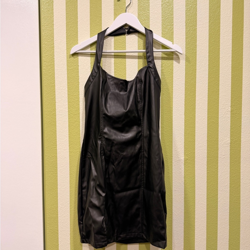 PrettyLittleThing Black Mini Dress